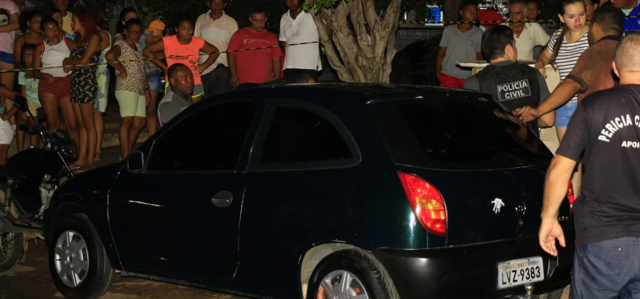 Carro da vítima