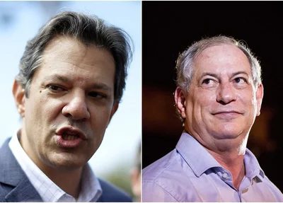 Fernando Haddad e Ciro Gomes