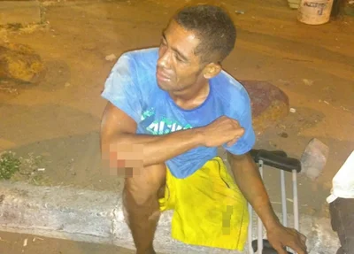 Acusado de arrombar o banco