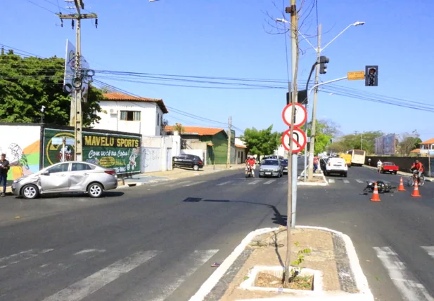 Local onde ocorreu o acidente