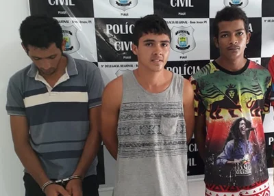 Presos durante a Operação Duas Rodas