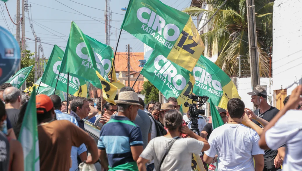 Caminhada do Ciro Gomes em Teresina 