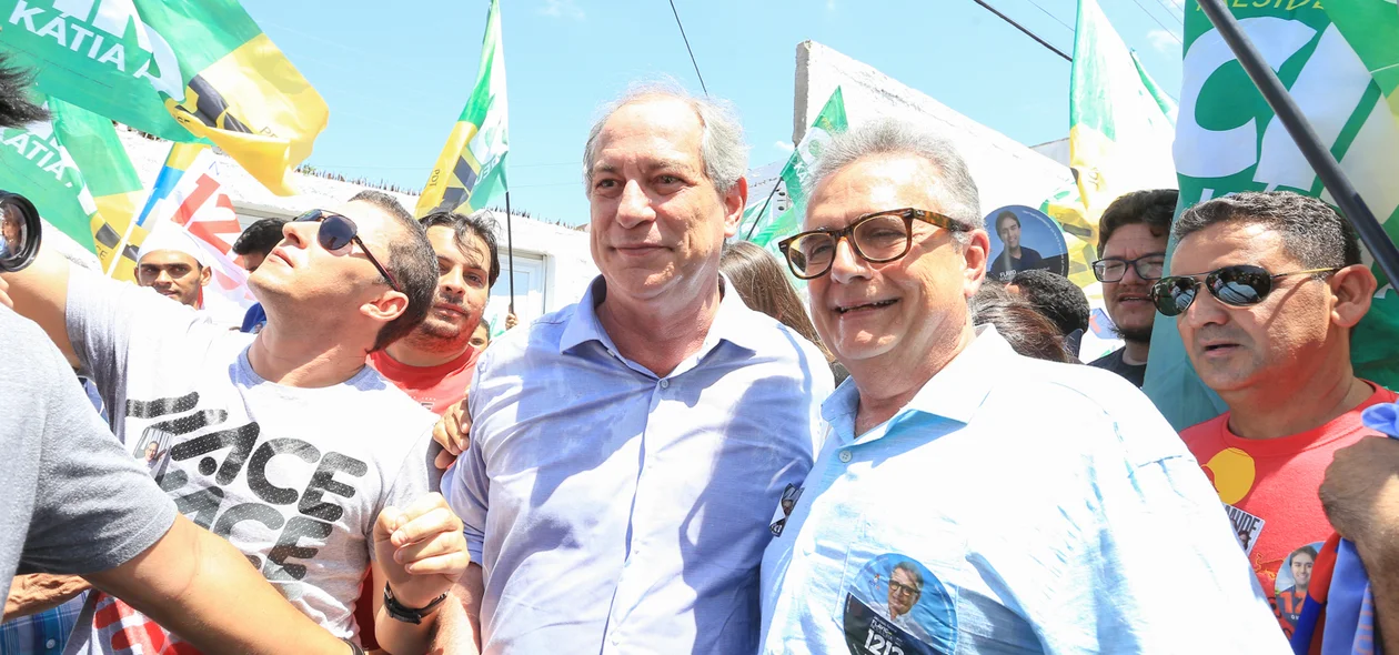 Ciro ao lado do Flavio Nogueira 