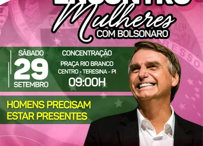 Ato a favor de Jair Bolsonaro 