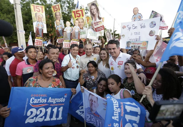Candidatos da Coligação A Vitória com a Força do Povo