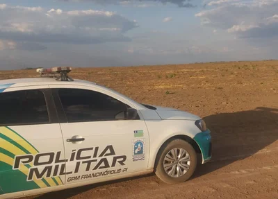 Viatura da Polícia Militar de Francinópolis