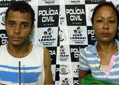 Casal é preso na zona norte de Teresina 