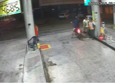 Assalto a posto de combustíveis em Teresina