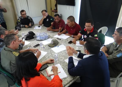Reunião na SSP-PI