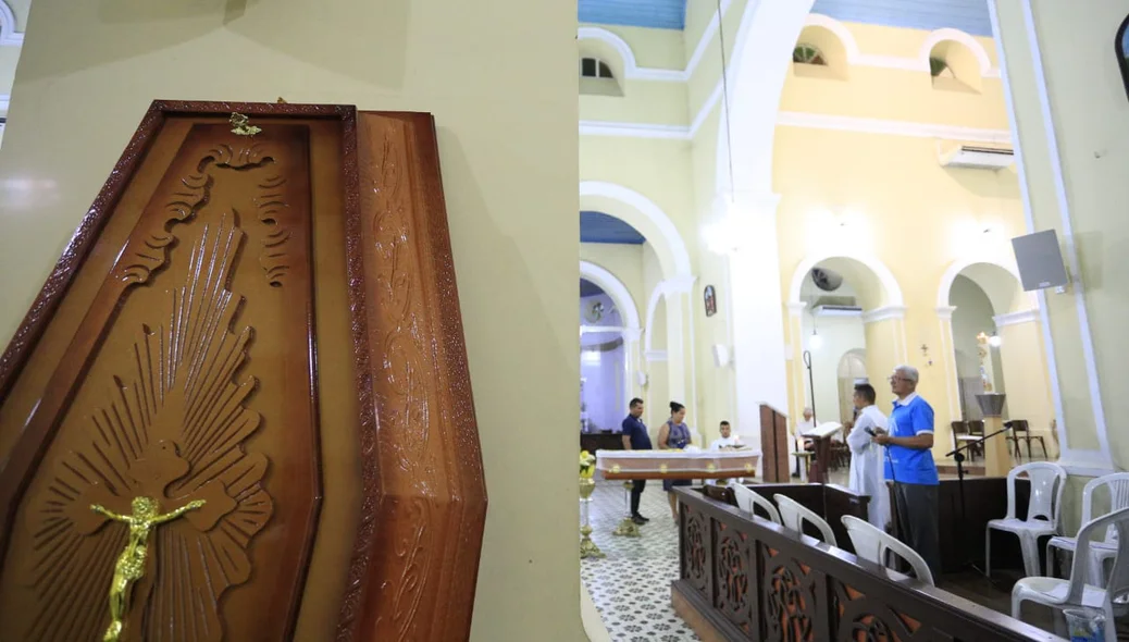 Velório do arcebispo emérito na Catedral Metropolitana de Nossa Senhora das Dores