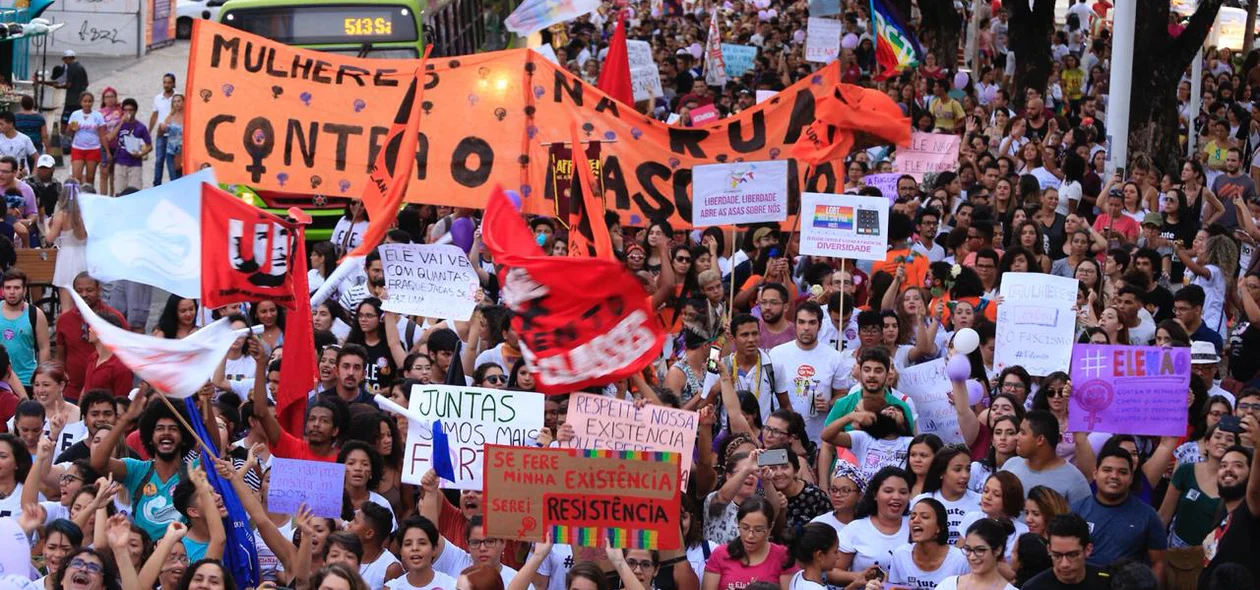 Ato contra Bolsonaro em Teresina 