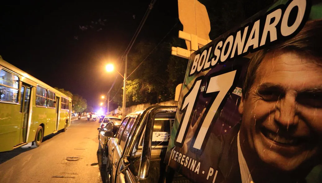 Carreata a favor de Bolsonaro em Teresina