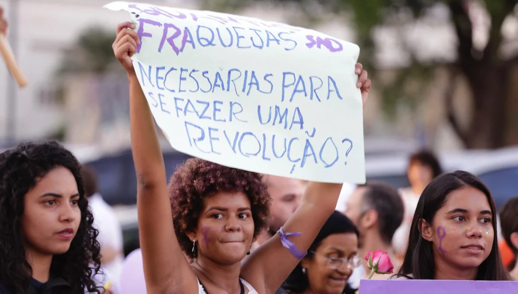 Manifestação em Teresina contra Bolsonaro 