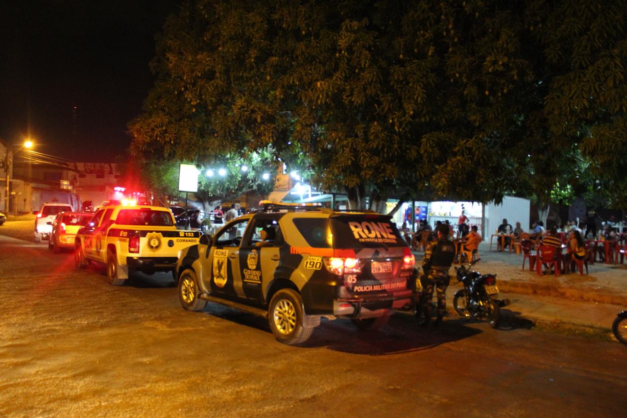 A operação aconteceu na noite deste domingo