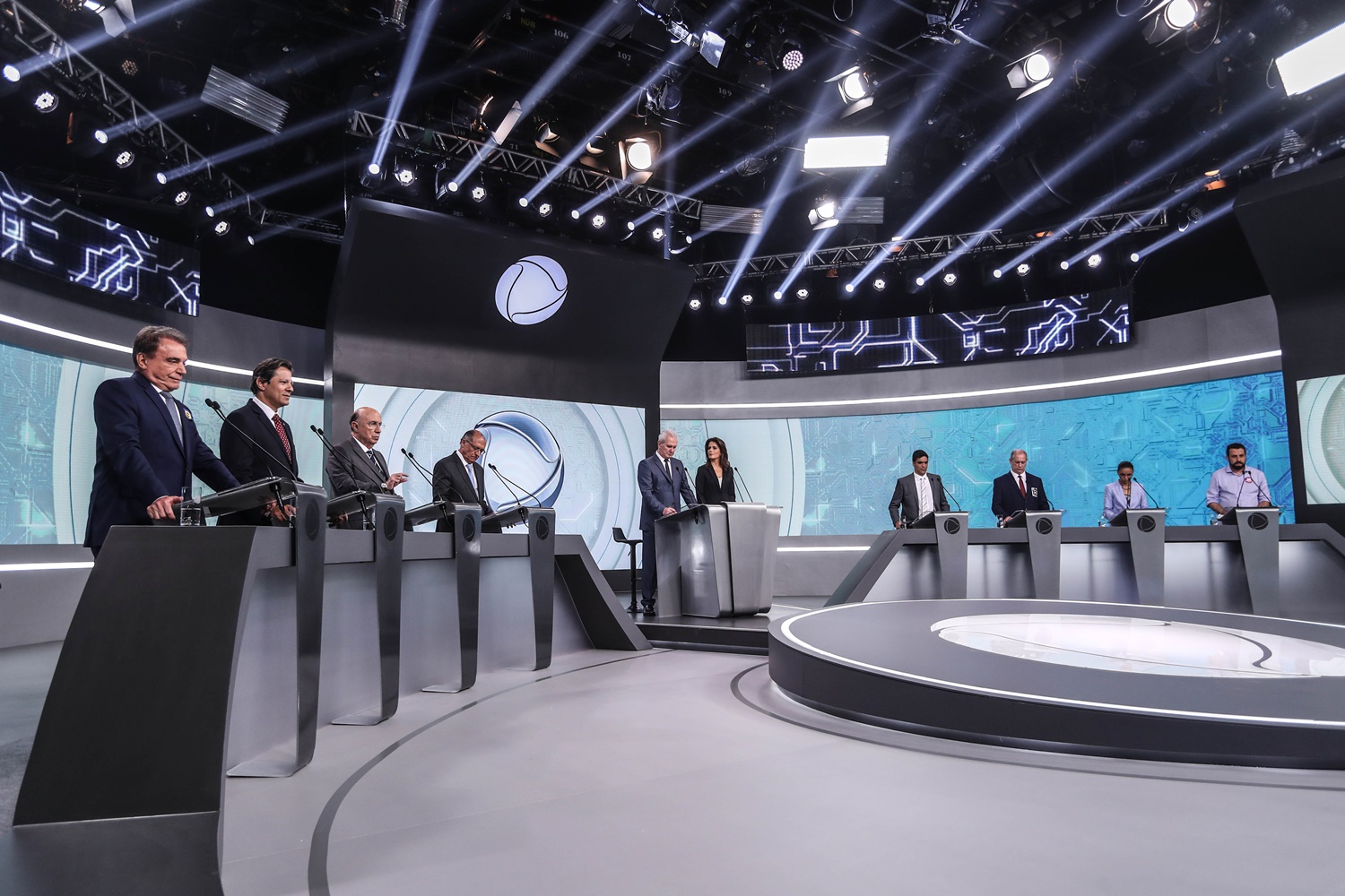 Debate dos candidatos à Presidência da República na Tv Record