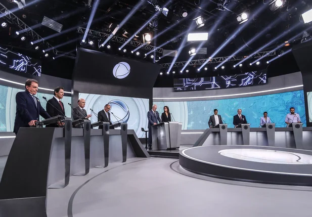 Debate dos candidatos à Presidência da República na Tv Record