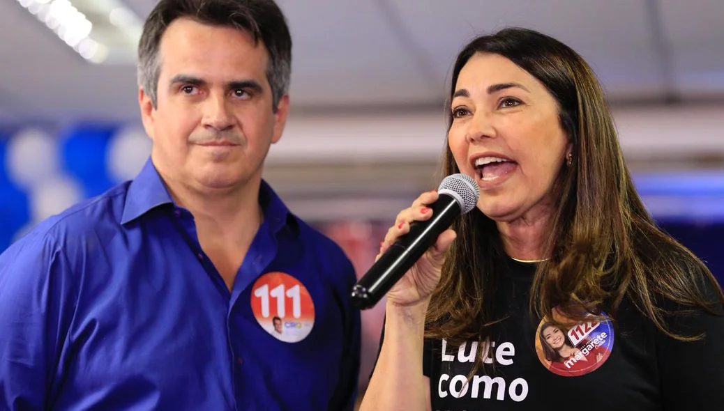 Ciro Nogueira e Margarete Coelho