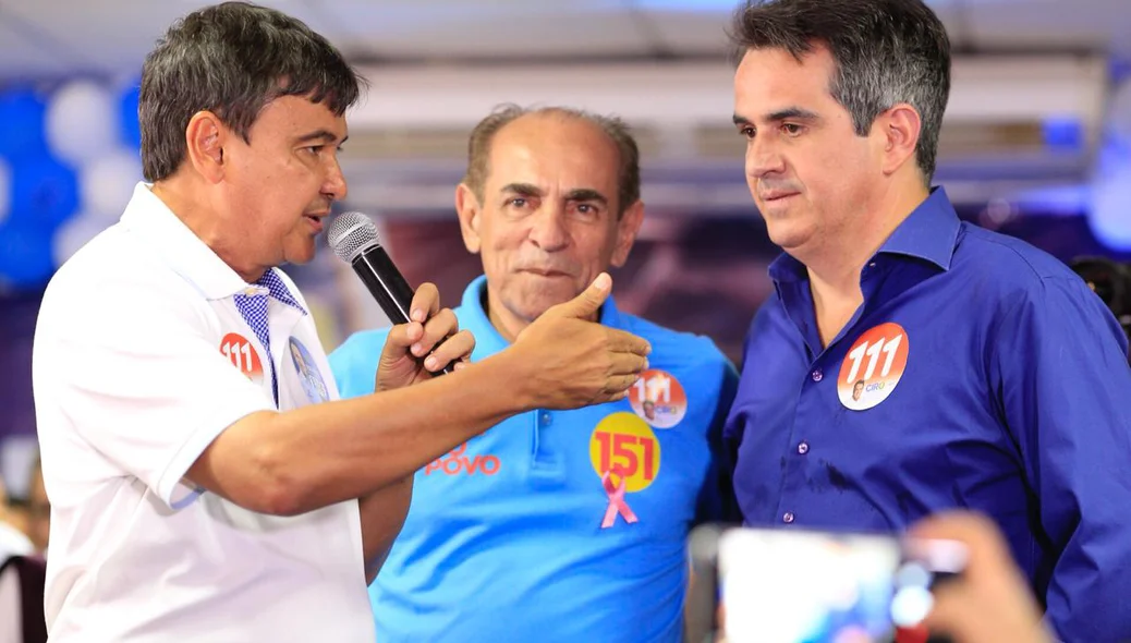 Wellington Dias, Marcelo Castro e Ciro Nogueira