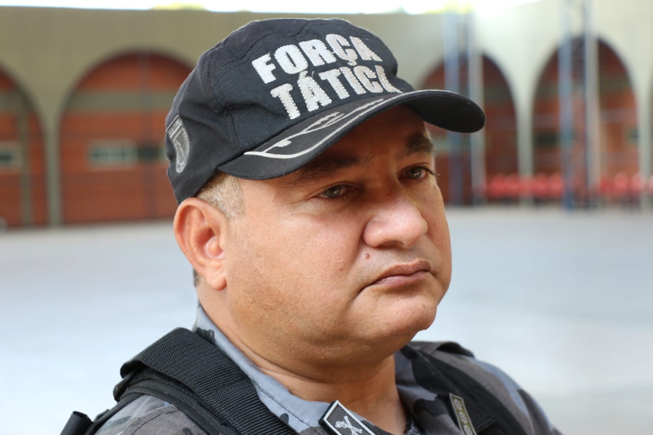 Comandante de Operação Especiais da PM, coronel Márcio Oliveira
