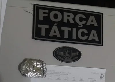 Droga apreendida com adolescente de 15 anos