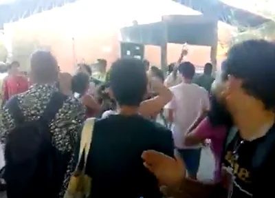 Estudantes coíbem manifestação pró-Bolsonaro na UFPI