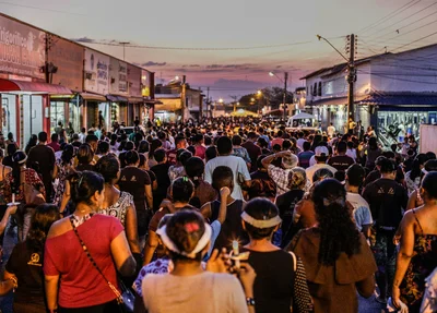 Procissão de São Francisco no bairro Dirceu 