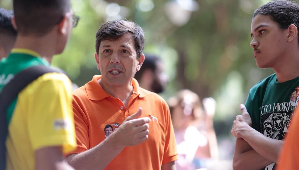 Amoêdo faz campanha em Teresina