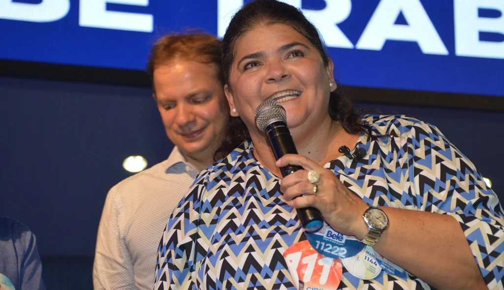 Belê diz que está feliz e convicta da vitória
