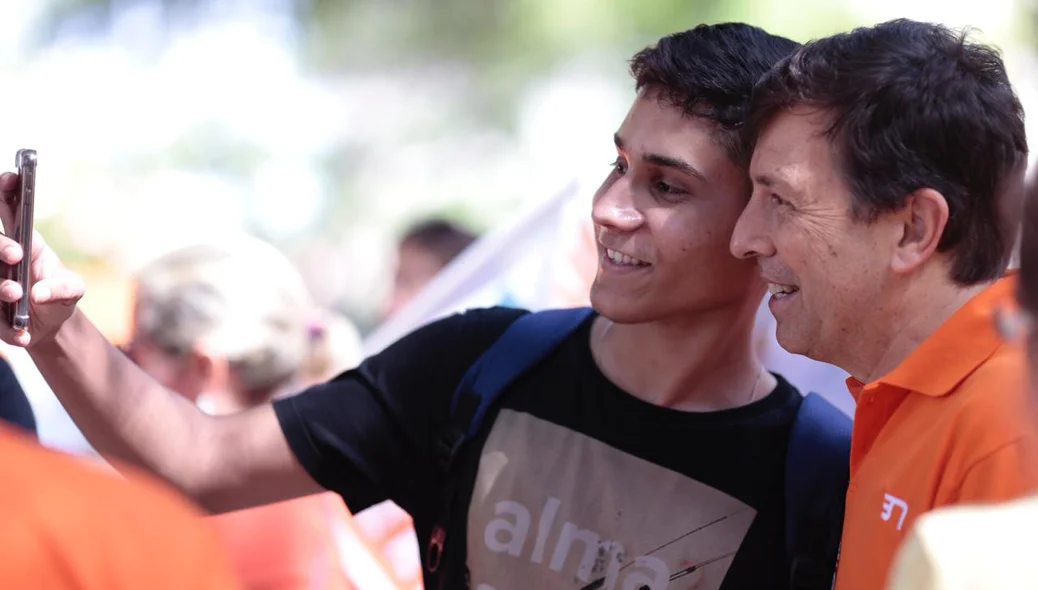 João Amoêdo cumpriu agenda no Shopping da Cidade