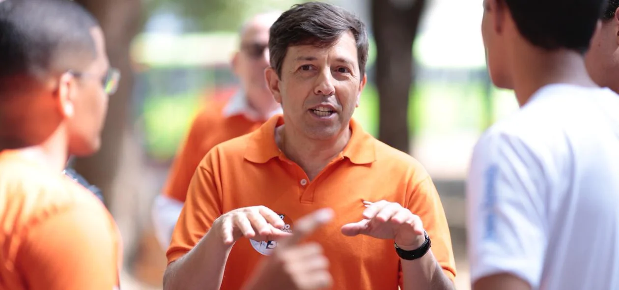 O candidato apresentou suas principais propostas 
