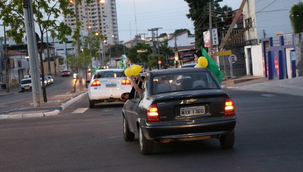 Carreata em favor ao presidenciável Jair Bolsonaro  