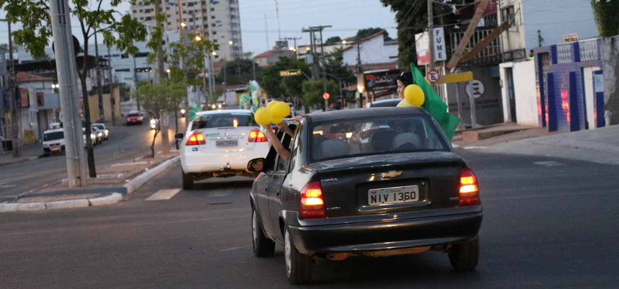 Carreata em favor ao presidenciável Jair Bolsonaro  