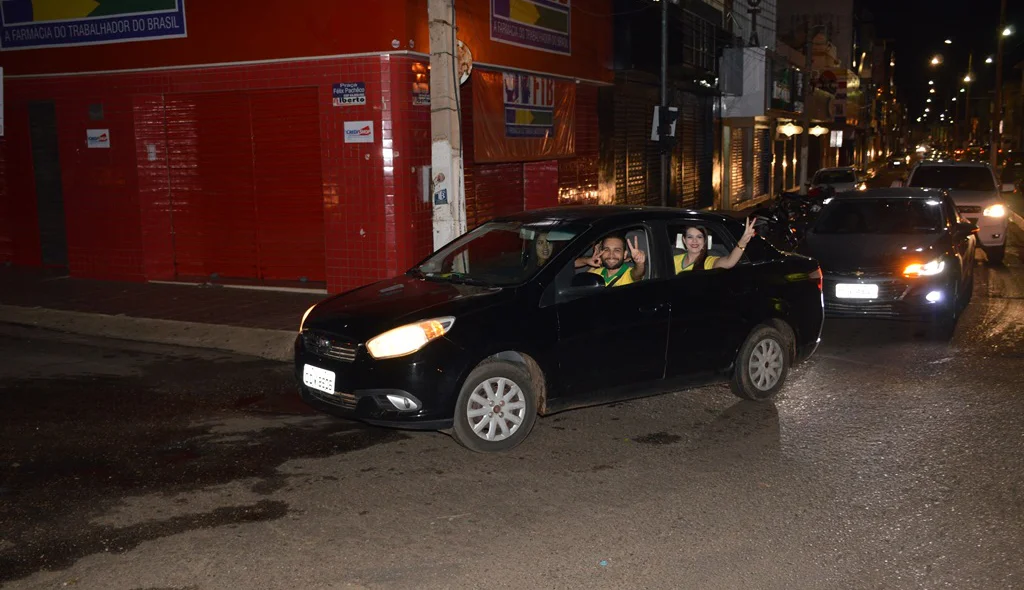 Carreata passou pela avenida Getúlio Vargas