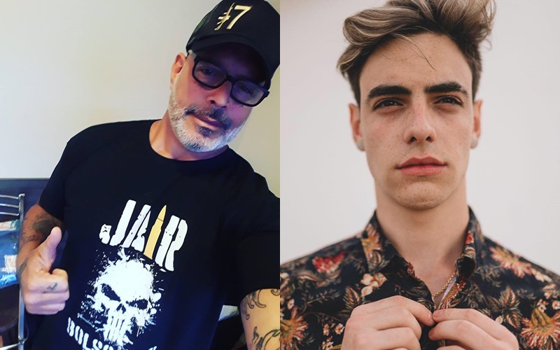Alexandre Frota e Mayã Frota