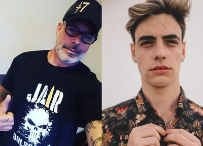 Alexandre Frota e Mayã Frota