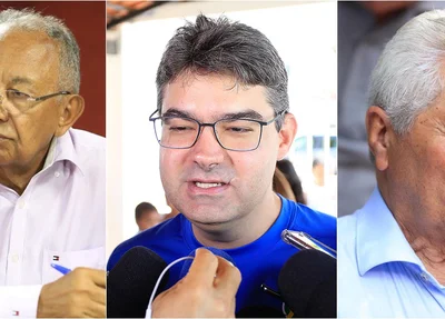 Dr. Pessoa, Luciano Nunes e Elmano Férrer