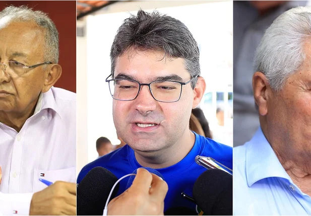 Dr. Pessoa, Luciano Nunes e Elmano Férrer