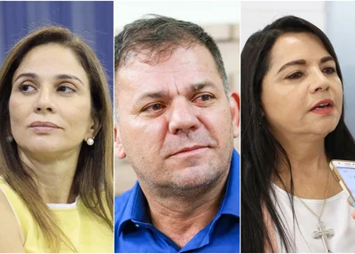 Lucy Soares, Carlos Augusto e Teresa Britto