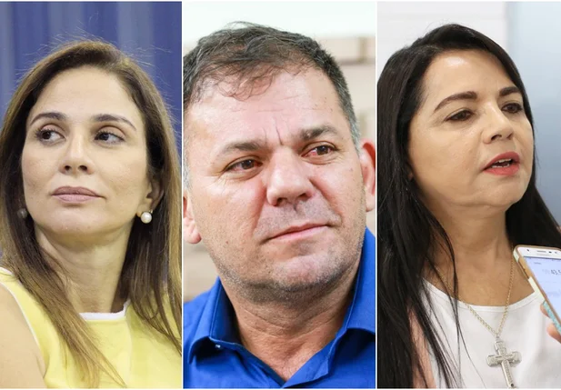 Lucy Soares, Carlos Augusto e Teresa Britto