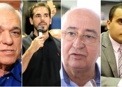 Themístocles, Marcos Aurélio, Júlio César e Georgiano Lima