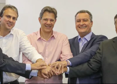 Wellington Dias em reunião com Haddad