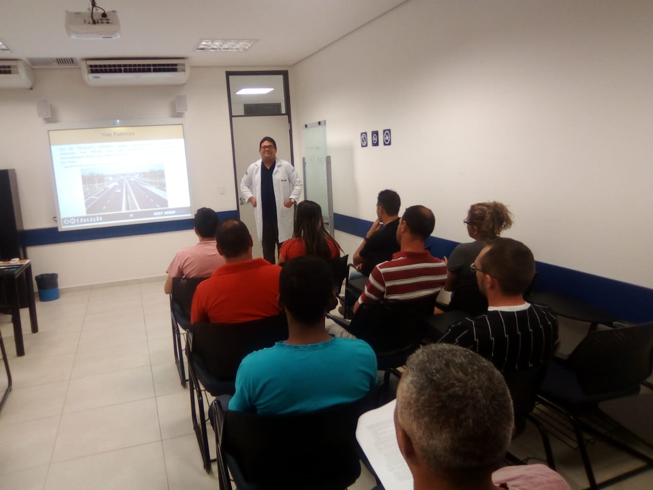Capacitação de novos agentes da Sttram
