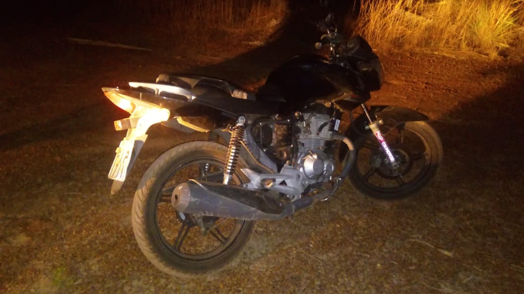 Motocicleta é recuperada pela PM na zona norte de Teresina