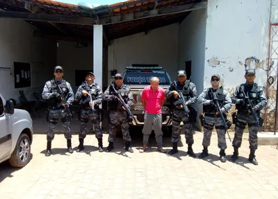 Preso pela Polícia Militar