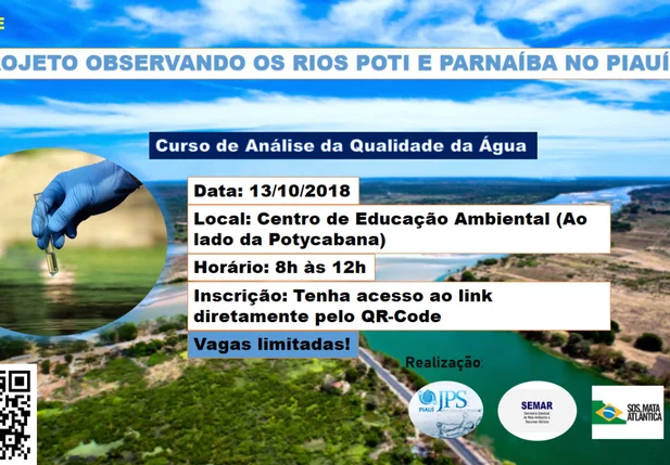 Semar realiza Curso de Análise de Qualidade de Água