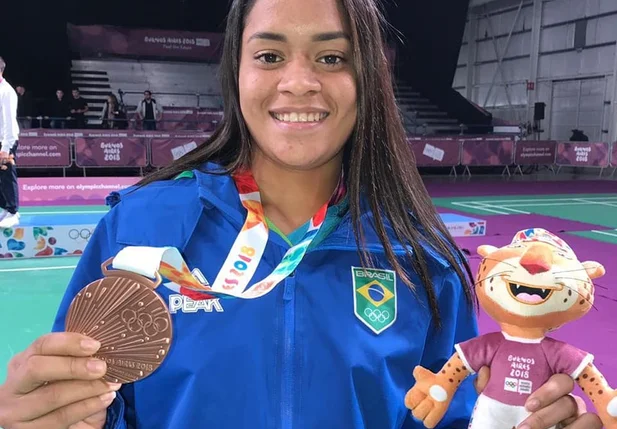 Jaqueline Lima conquistou medalha de bronze na Argentina