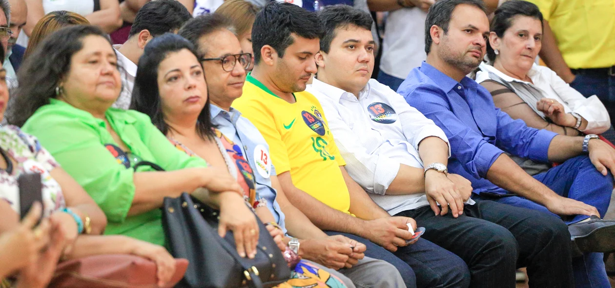 Autoridades presentes no evento