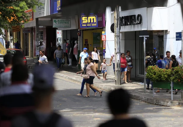 Comércio no Centro de Teresina