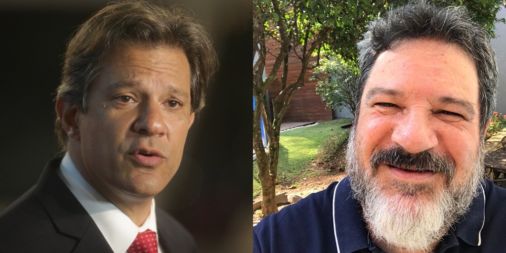 Fernando Haddad e Mário Sérgio Cortella