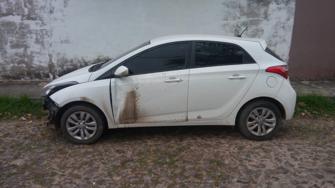 Veículo recuperado pela PM